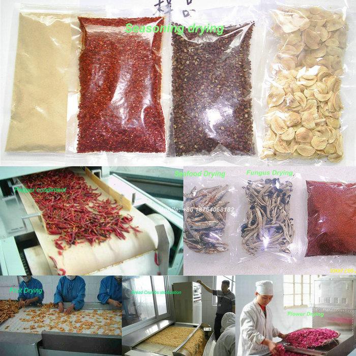 Microwave Vegetable Drying Machine